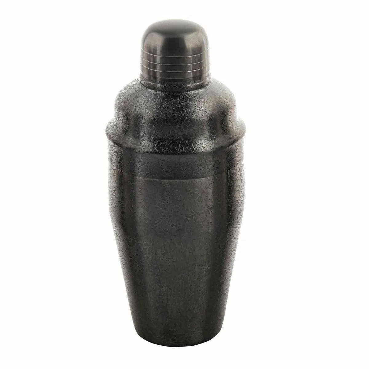18 oz Cocktail Shaker - 3 Piece Set - Black