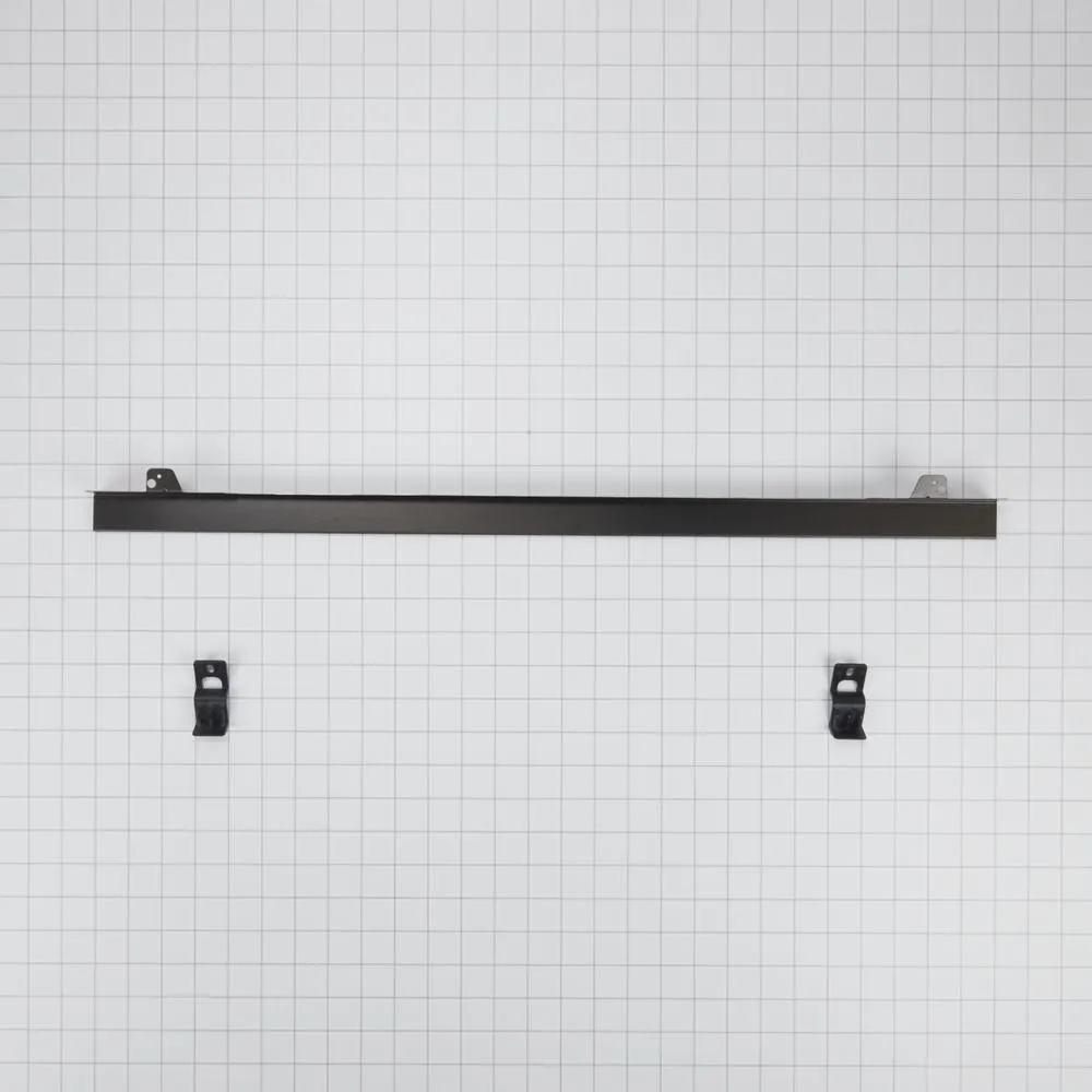 Amana W11173700 27 Built-In Range Flush Installation Trim Kit. Black/Stainless Steel