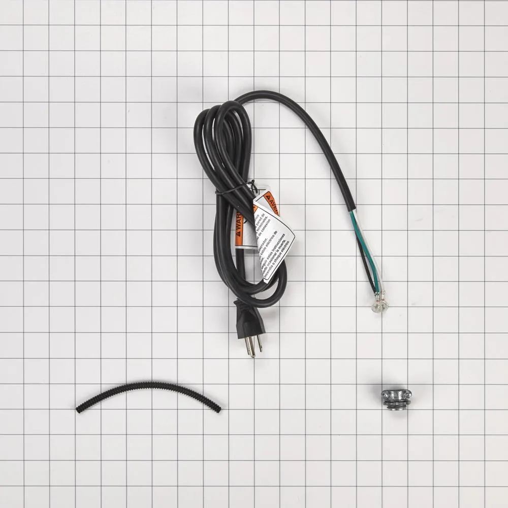 Amana W11365011 Dishwasher Power Cord Kit. Straight