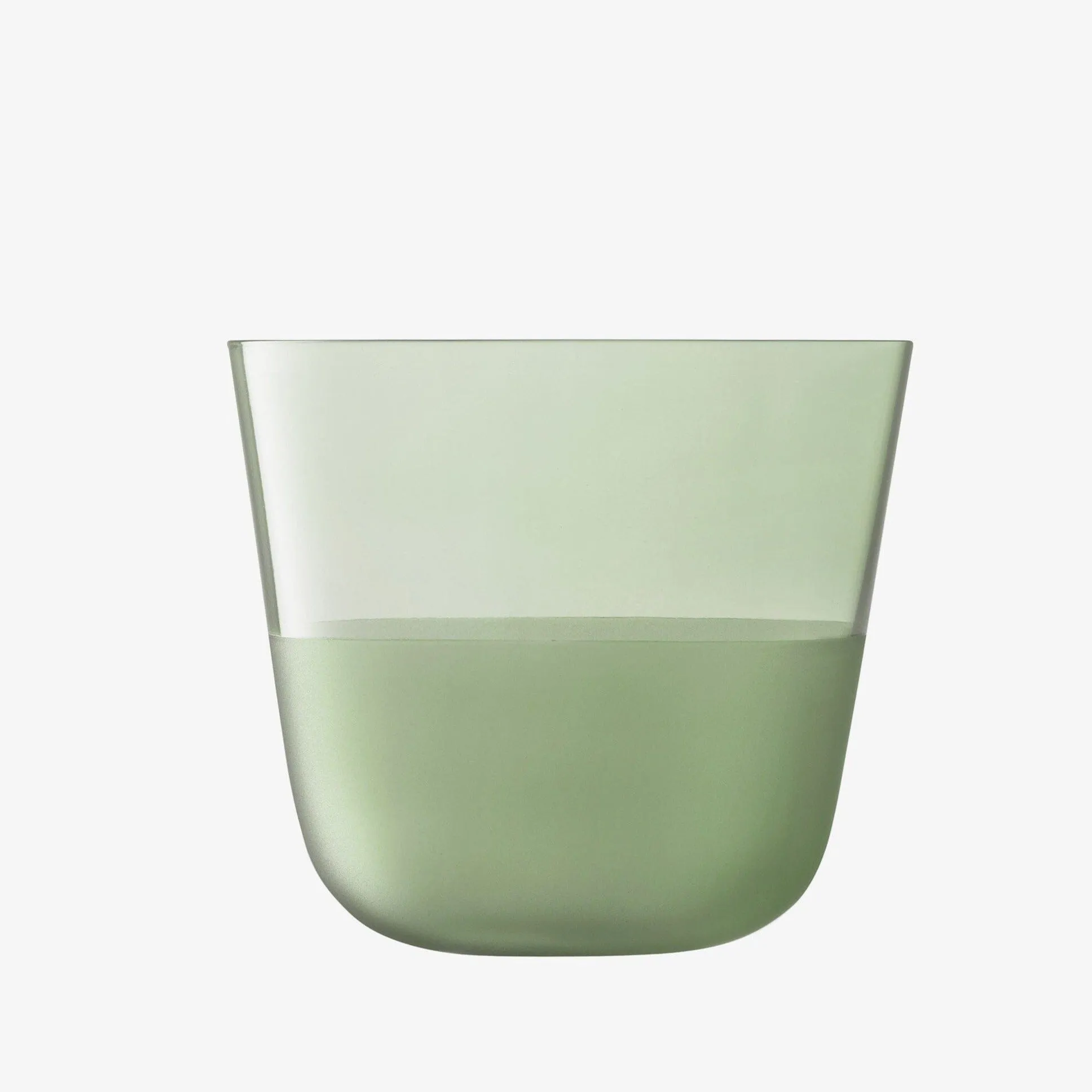 Arc Contrast Tumbler 9oz Moss - Set of 2