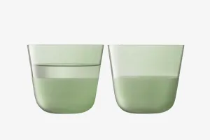 Arc Contrast Tumbler 9oz Moss - Set of 2