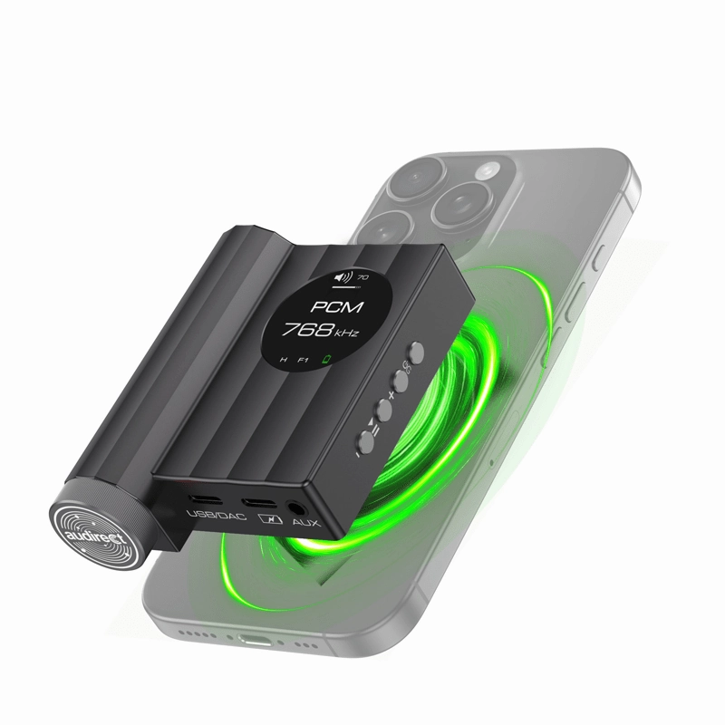 AUDIRECT Team 1 MegaSafe Version ES9281AC PRO Magnetic Portable DAC/AMP
