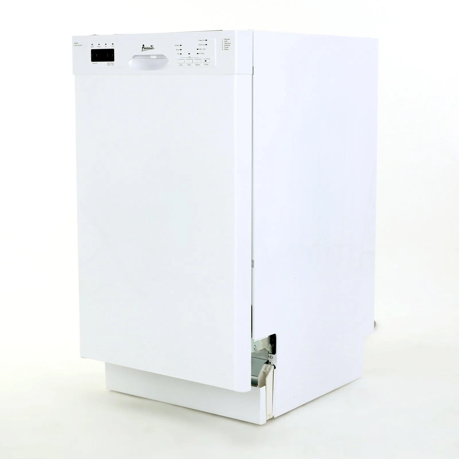 Avanti DWF18V3S 18 Built In Dishwasher