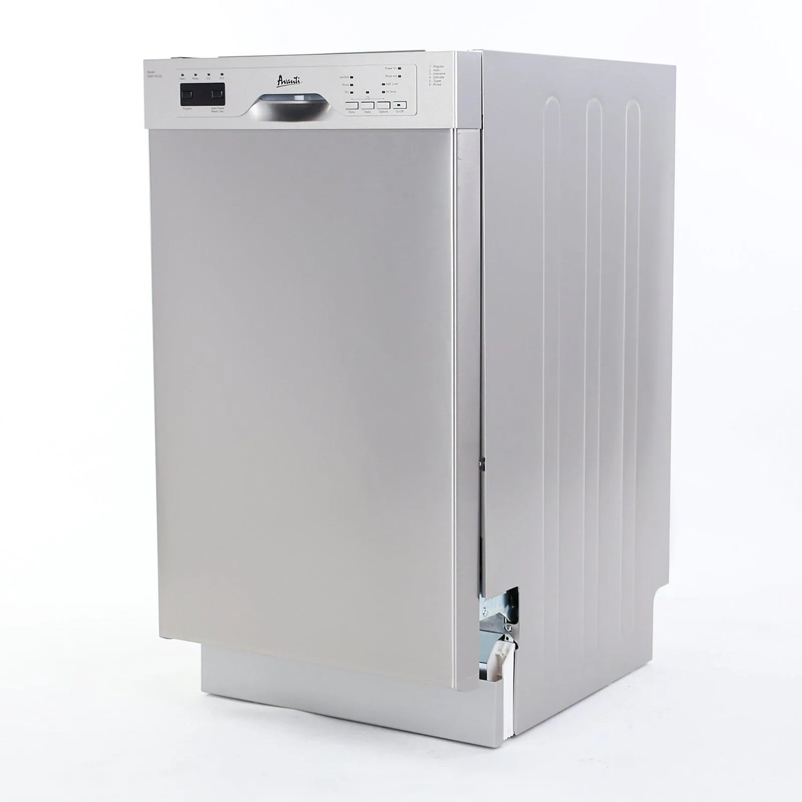 Avanti DWF18V3S 18 Built In Dishwasher
