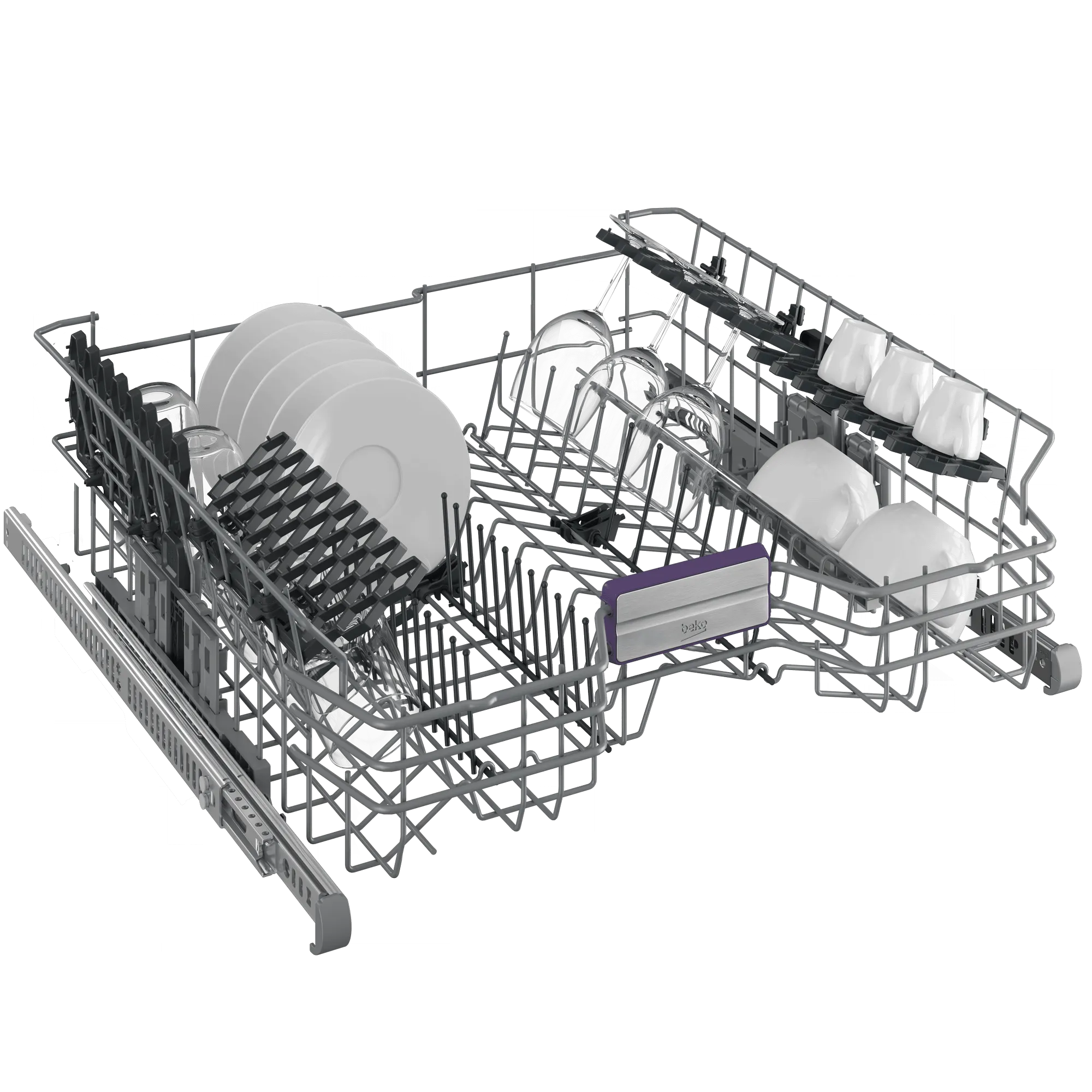 Beko DIT38532 Tall Tub Dishwasher With (16 Place Settings. 45.0