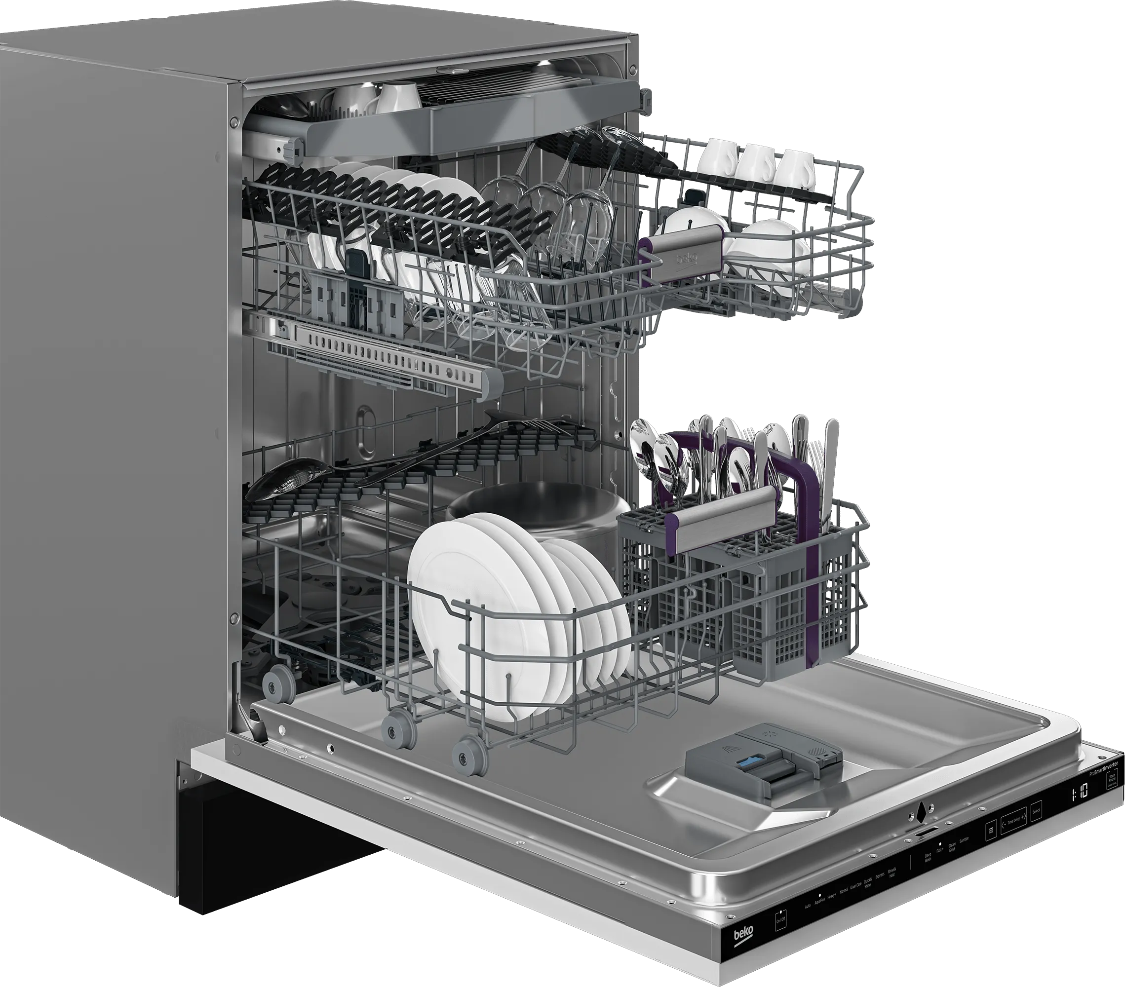 Beko DIT38532 Tall Tub Dishwasher With (16 Place Settings. 45.0