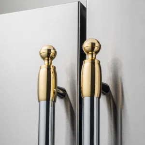 Bertazzoni DS2HERTGO Heritage Decor Set 2 - Gold Finish