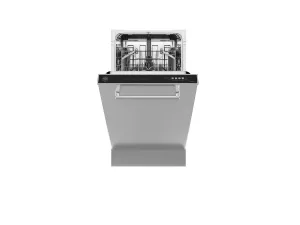 Bertazzoni DW18S2IXV 18 Inch Dishwasher Standard Tub With Stainless Steel Panel And Bar Handle. 8 Place Settings. 51 Db. 6 Wash Cycles Stainless Steel