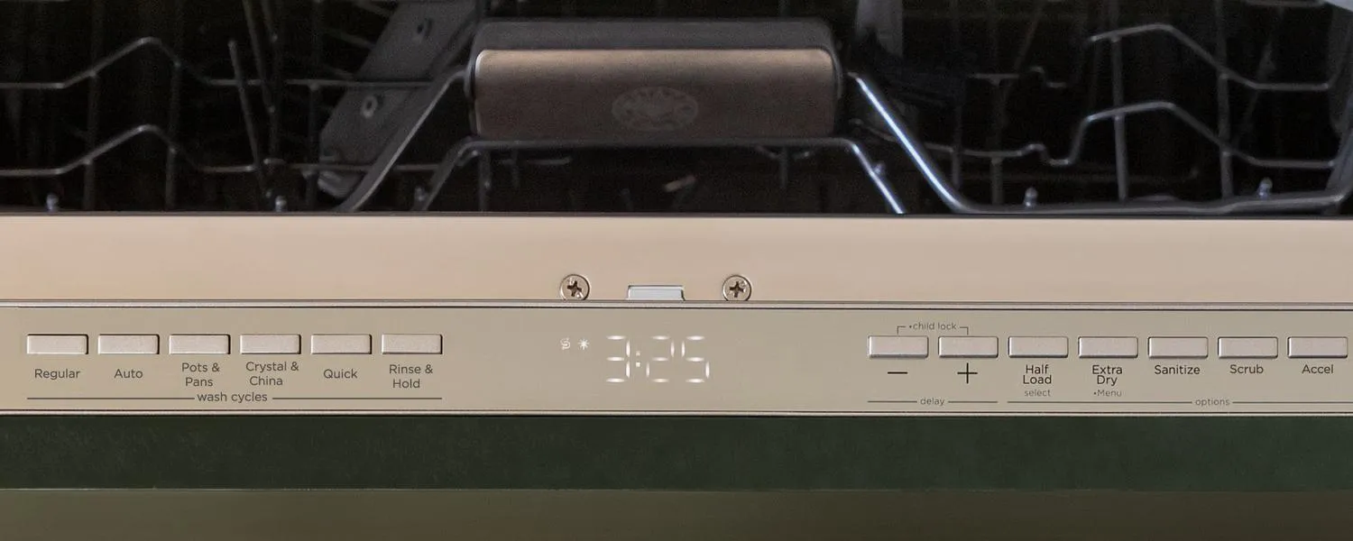 Bertazzoni DW24S3IPV 24 Inch Dishwasher Standard Tub Panel Ready. 15 Place Settings. 42 Db. 6 Wash Cycles Panel Ready