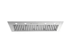 Bertazzoni KIN48XT 48 Insert Hood. 2 Motors 1200 Cfm Stainless Steel