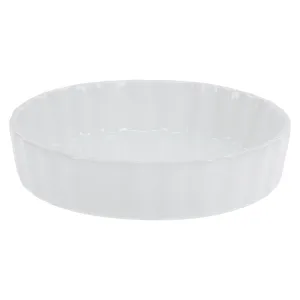 BIA Quiche & Crme Brle - 5 Round - White