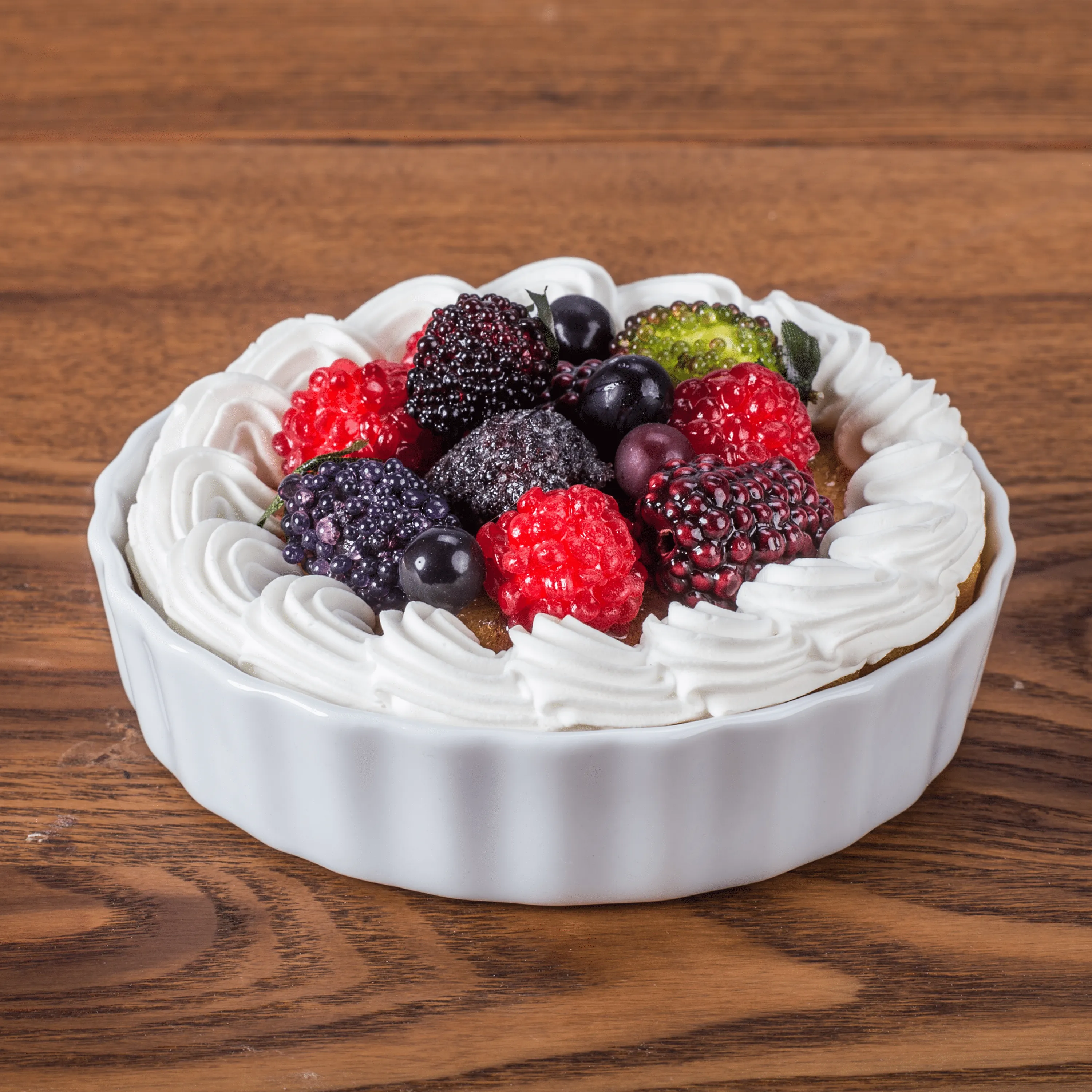 BIA Quiche & Crme Brle - 5 Round - White