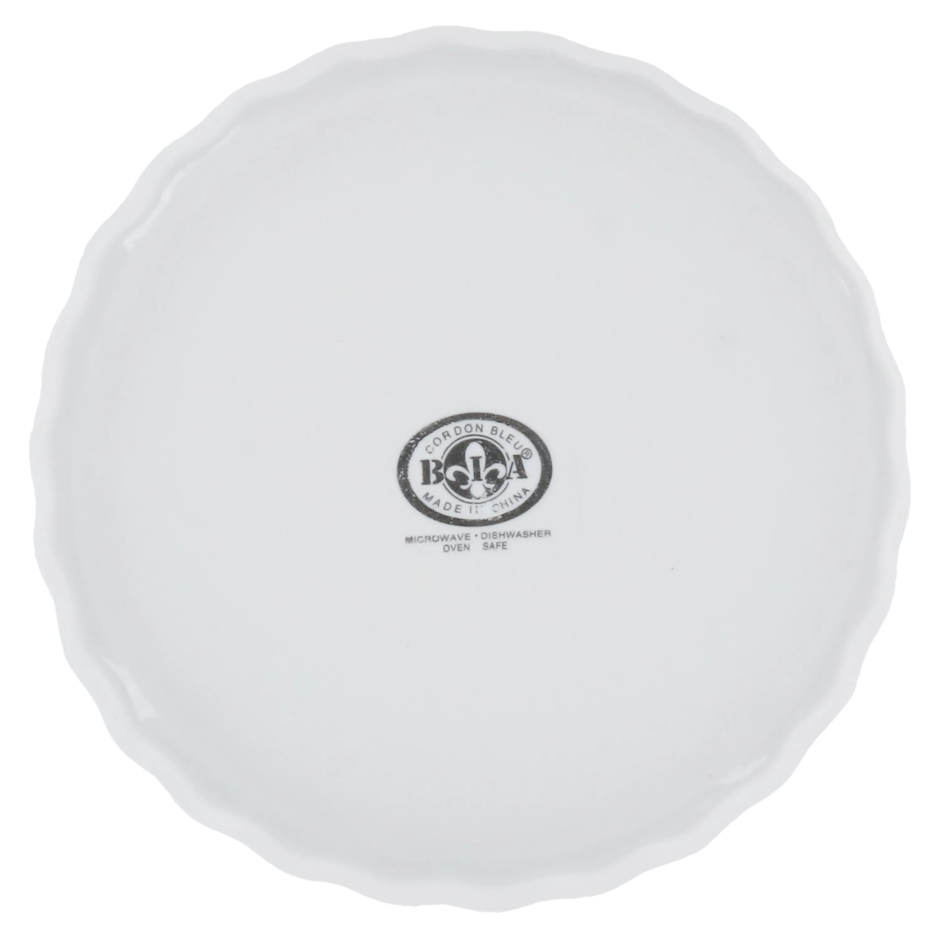 BIA Quiche & Crme Brle - 5 Round - White
