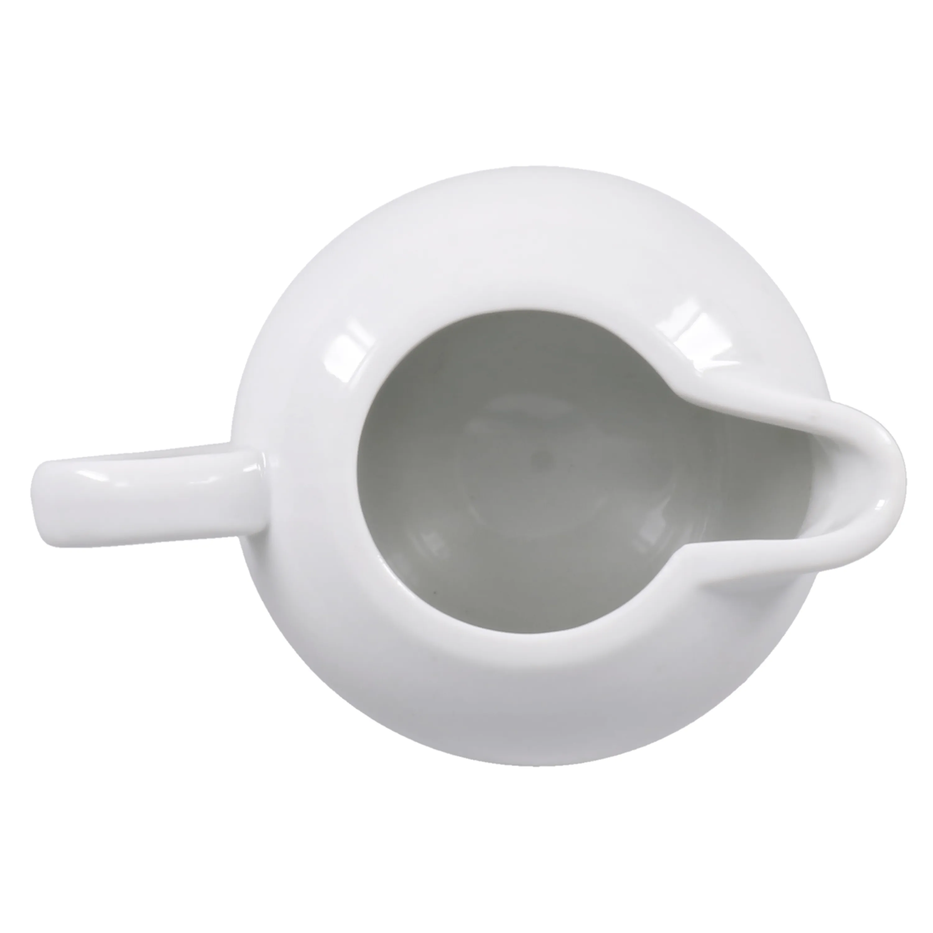 BIA White Porcelain Creamer - 8oz.