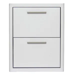 Blaze Grills BLZDRW2RLT Blaze 16-Inch Double Access Drawer