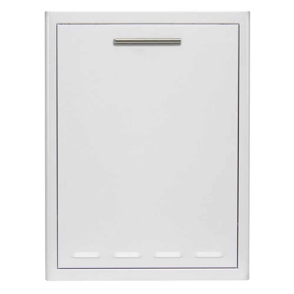 Blaze Grills BLZTRLPDRWH Blaze 18-Inch Roll Out Trash/Propane Tank Storage Drawer