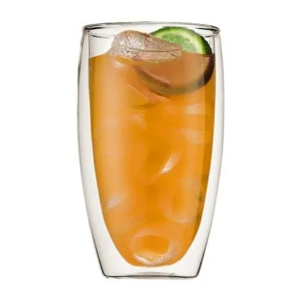 Bodum Pavina Glass. Set of 2. 15 oz