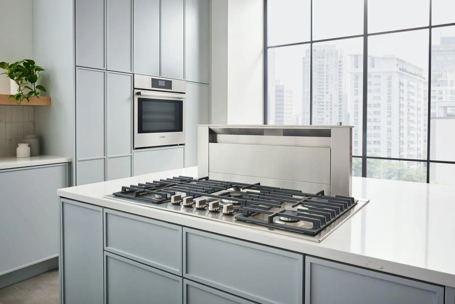 Bosch  800 Series Gas Cooktop 36'' Stainless Steel Ngm8658Uc