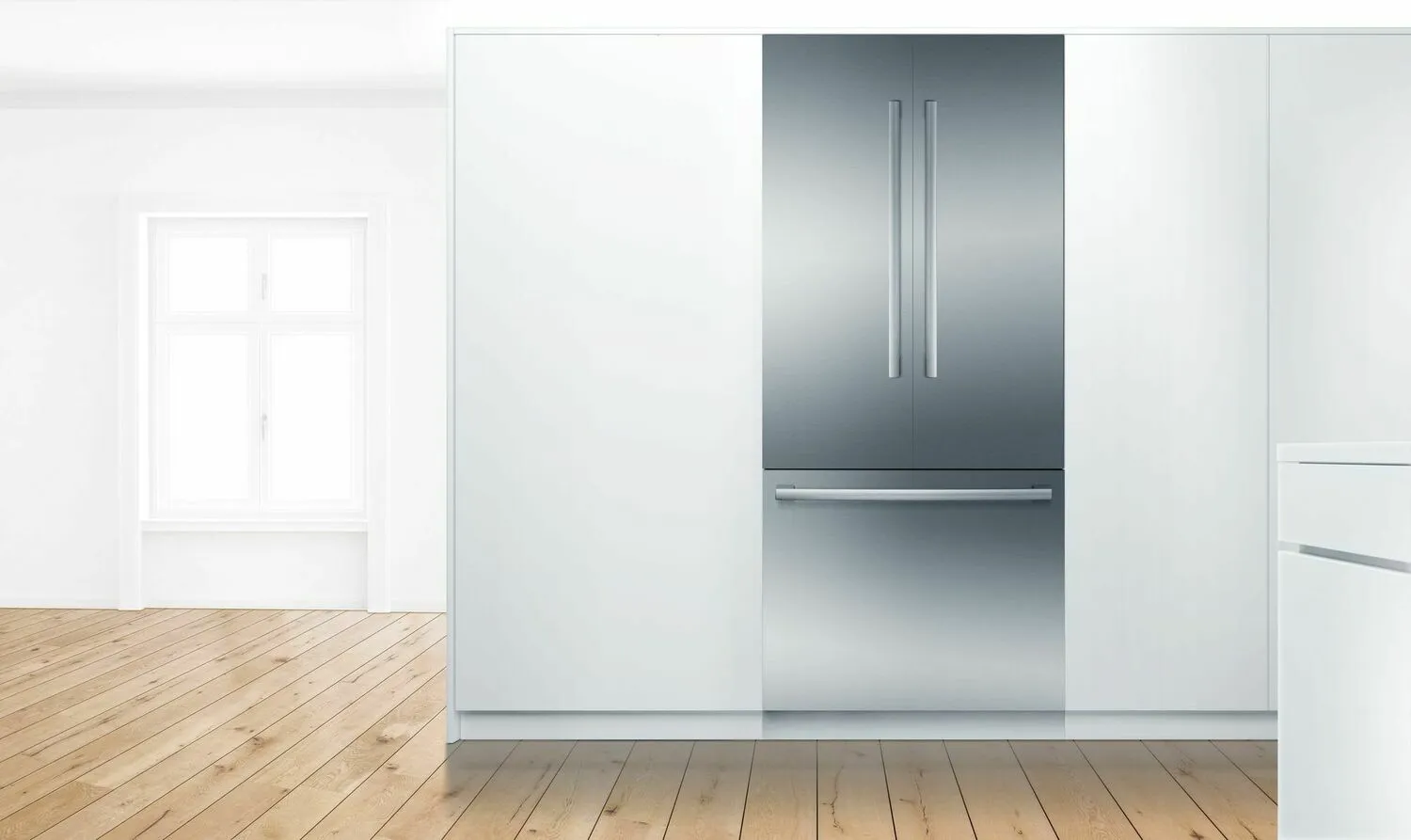 Bosch B36BT935NS Benchmark Built-In Bottom Freezer Refrigerator 36'' B36Bt935Ns
