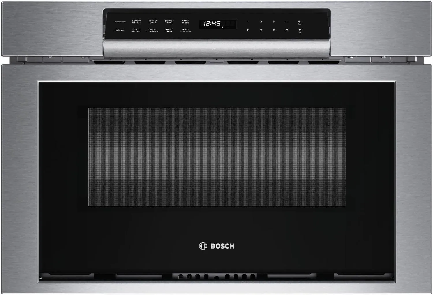 Bosch HMD8454UC 800 Series Drawer Microwave 24 Stainless Steel