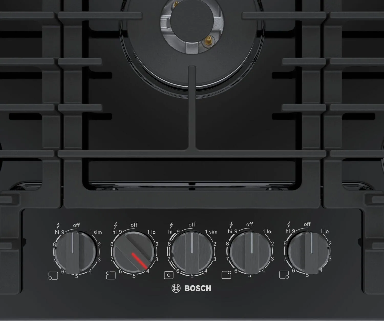Bosch NGM8048UC 800 Series Gas Cooktop 30'' Black Ngm8048Uc