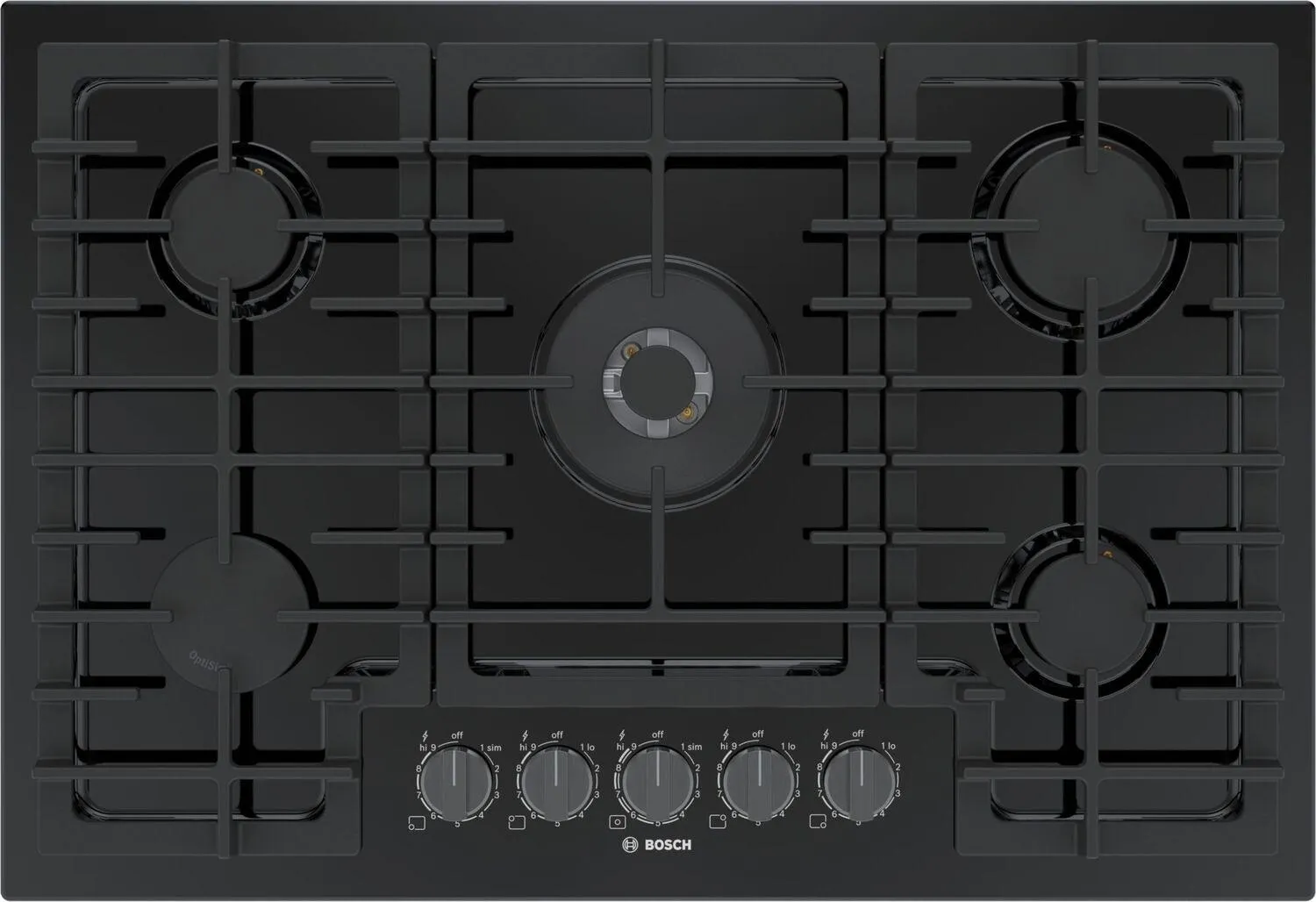 Bosch NGM8048UC 800 Series Gas Cooktop 30'' Black Ngm8048Uc