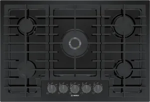 Bosch NGM8048UC 800 Series Gas Cooktop 30'' Black Ngm8048Uc