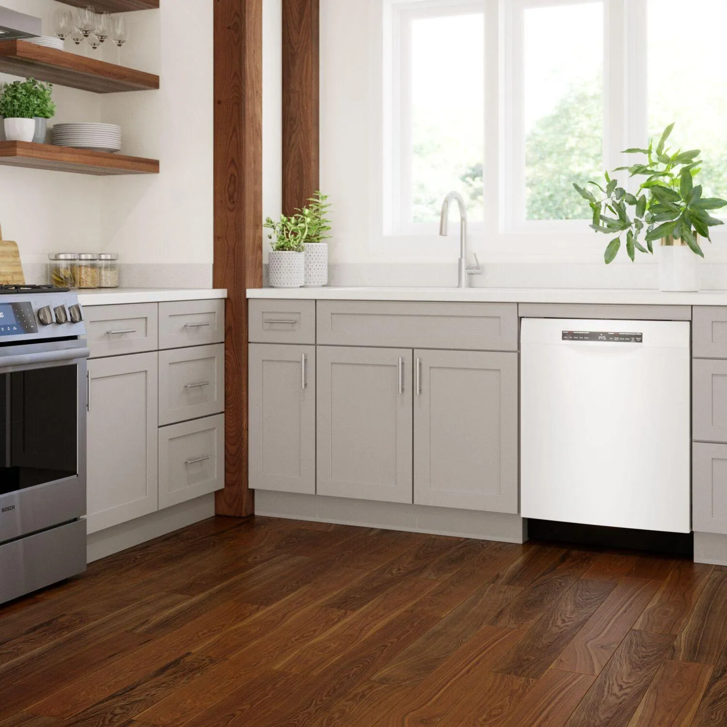 Bosch SGE53C52UC 300 Series Dishwasher 24 White