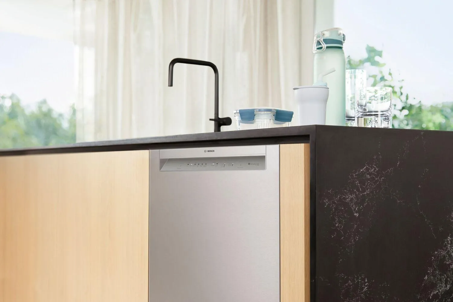 Bosch SHE3AEE5N 100 Series Dishwasher 24 Stainless Steel