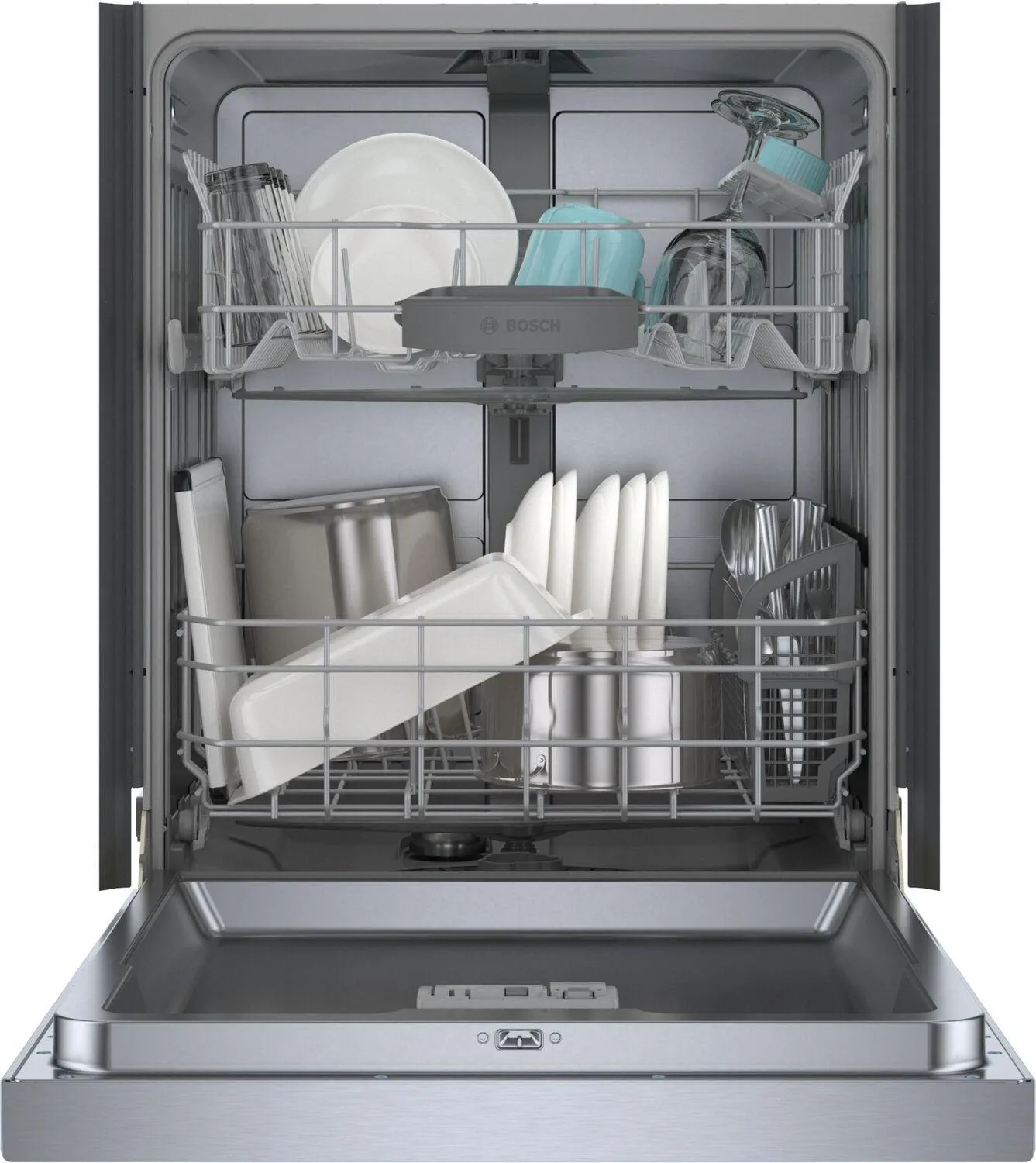 Bosch SHE3AEE5N 100 Series Dishwasher 24 Stainless Steel