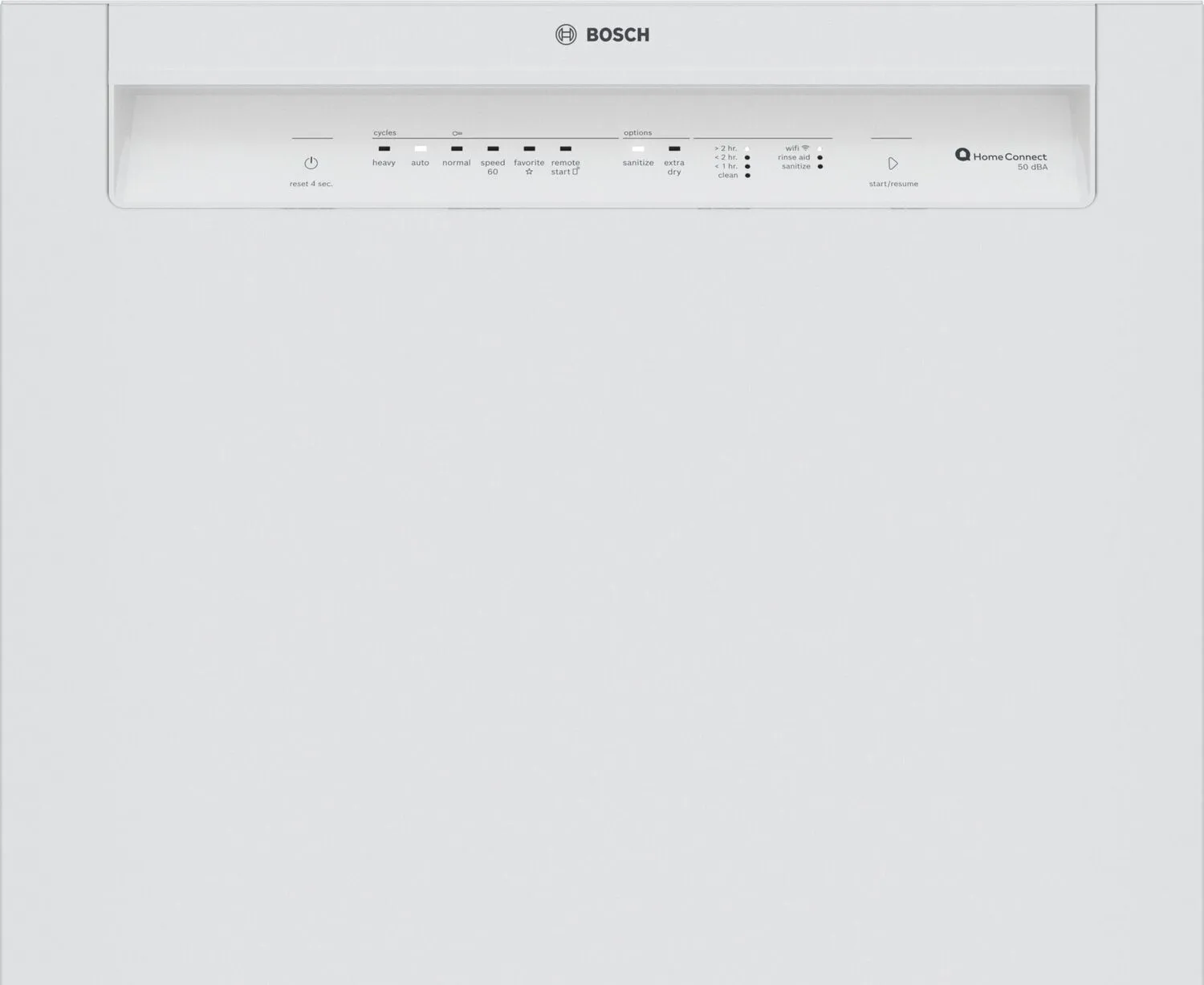 Bosch SHE3AEM2N 100 Series Dishwasher 24 White