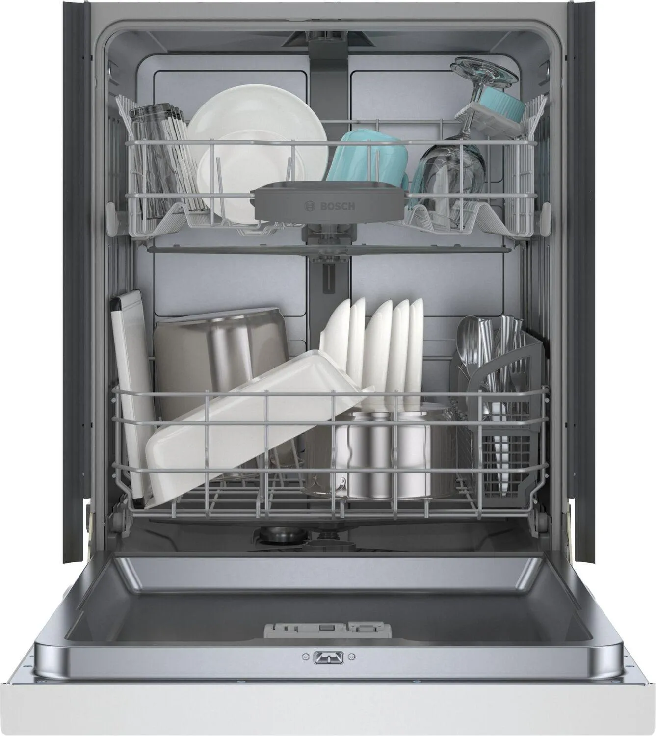 Bosch SHE3AEM2N 100 Series Dishwasher 24 White