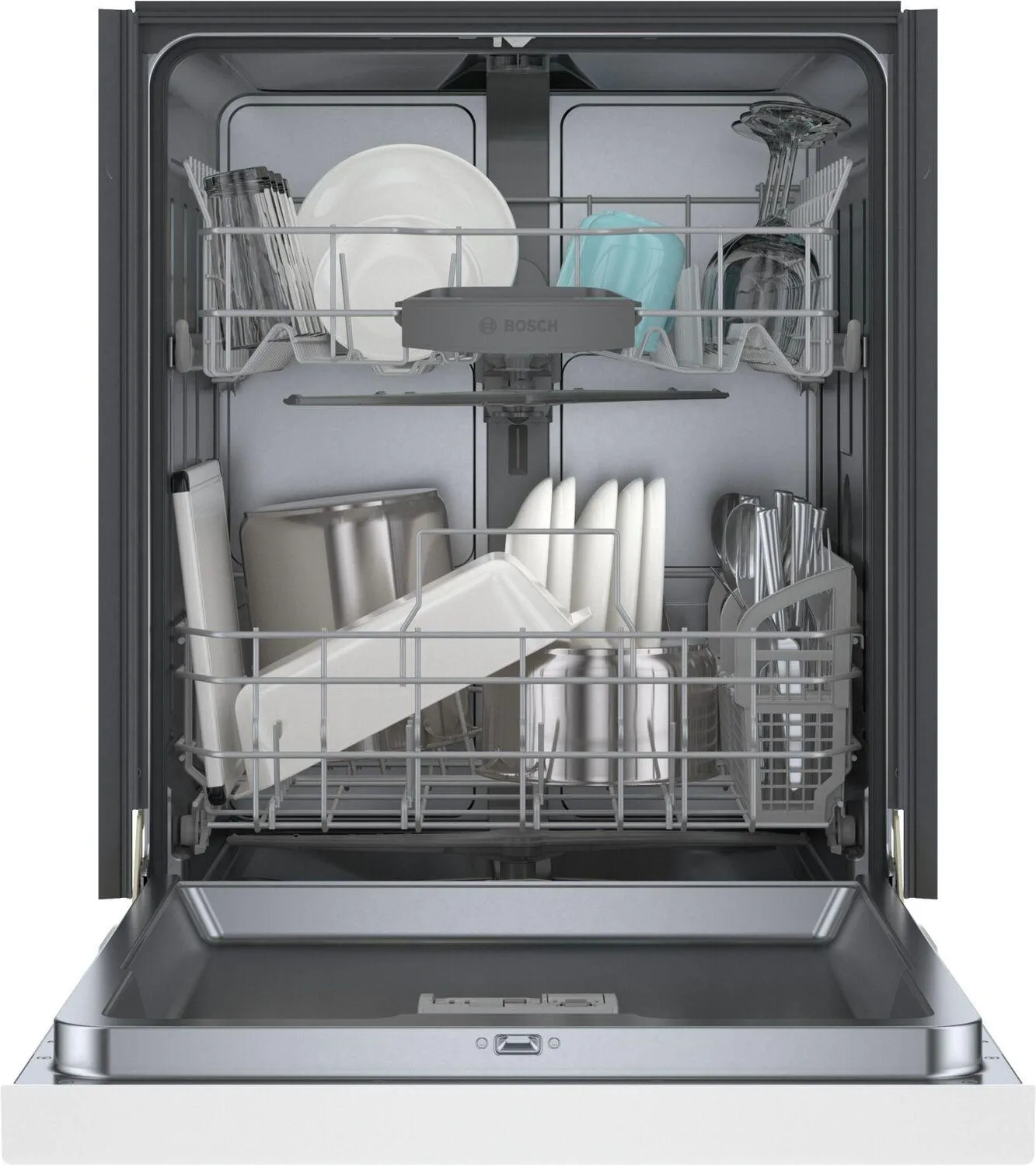 Bosch SHE41CM2N 300 Series Dishwasher 24 White She41Cm2N