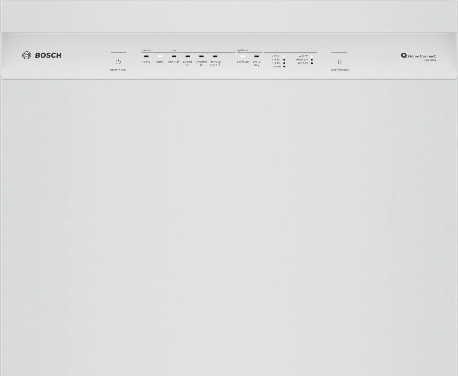 Bosch SHE4AEM2N 100 Plus Dishwasher 24 White