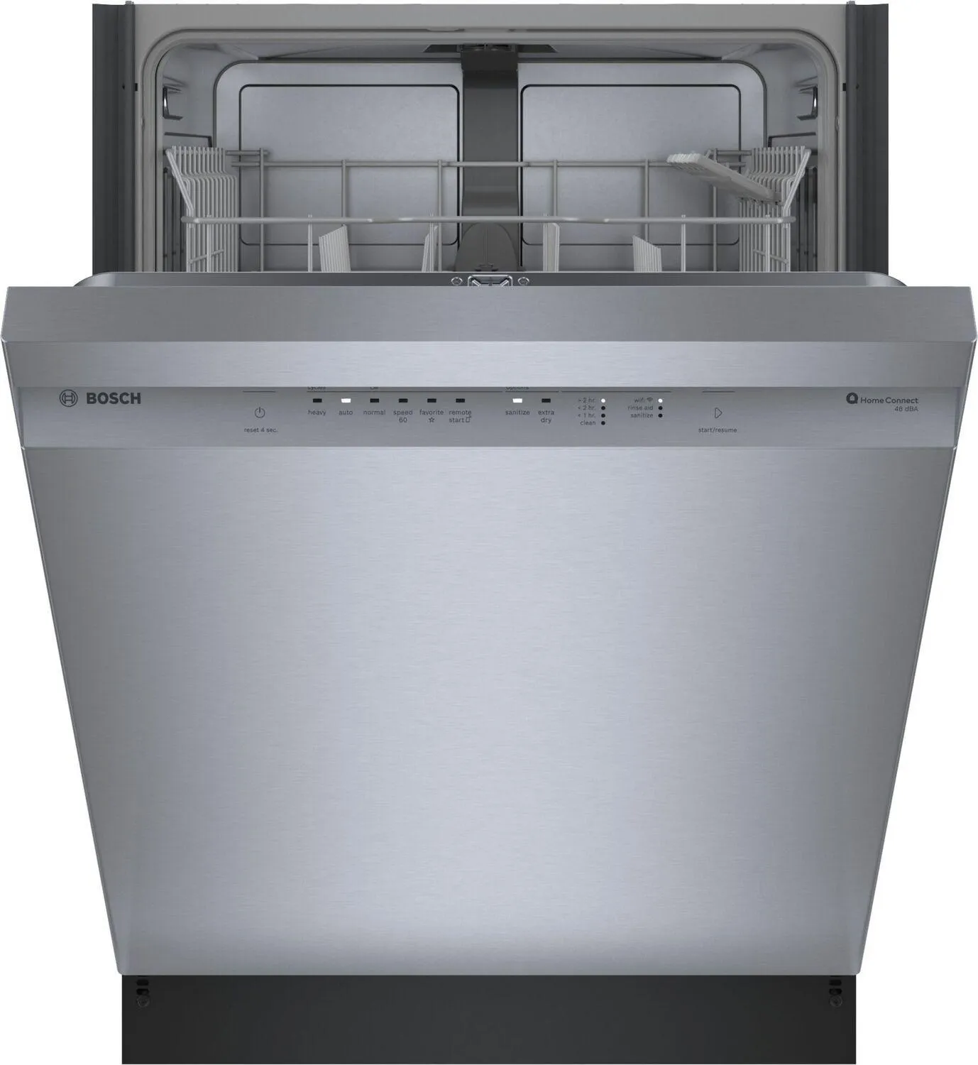Bosch SHE4AEM5N 100 Plus Dishwasher 24 Stainless Steel