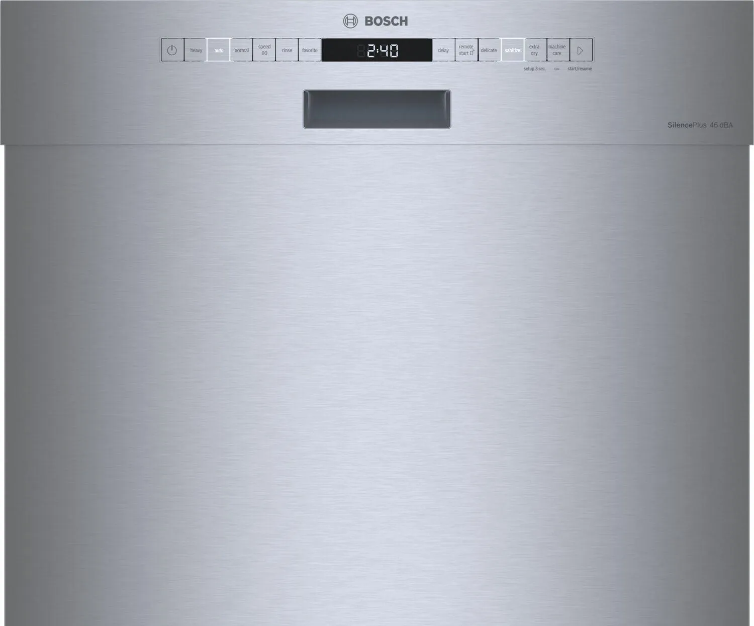 Bosch SHE53B75UC 300 Series Dishwasher 24 Stainless Steel