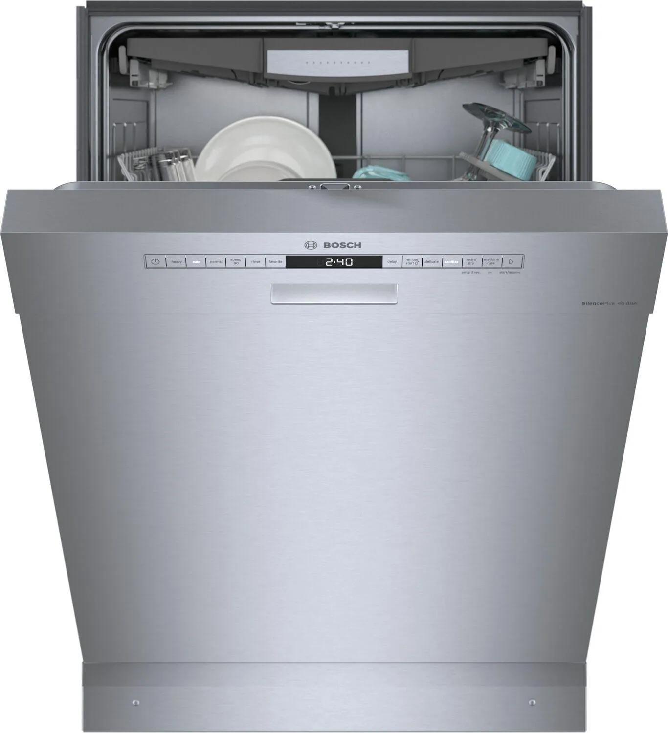 Bosch SHE53B75UC 300 Series Dishwasher 24 Stainless Steel