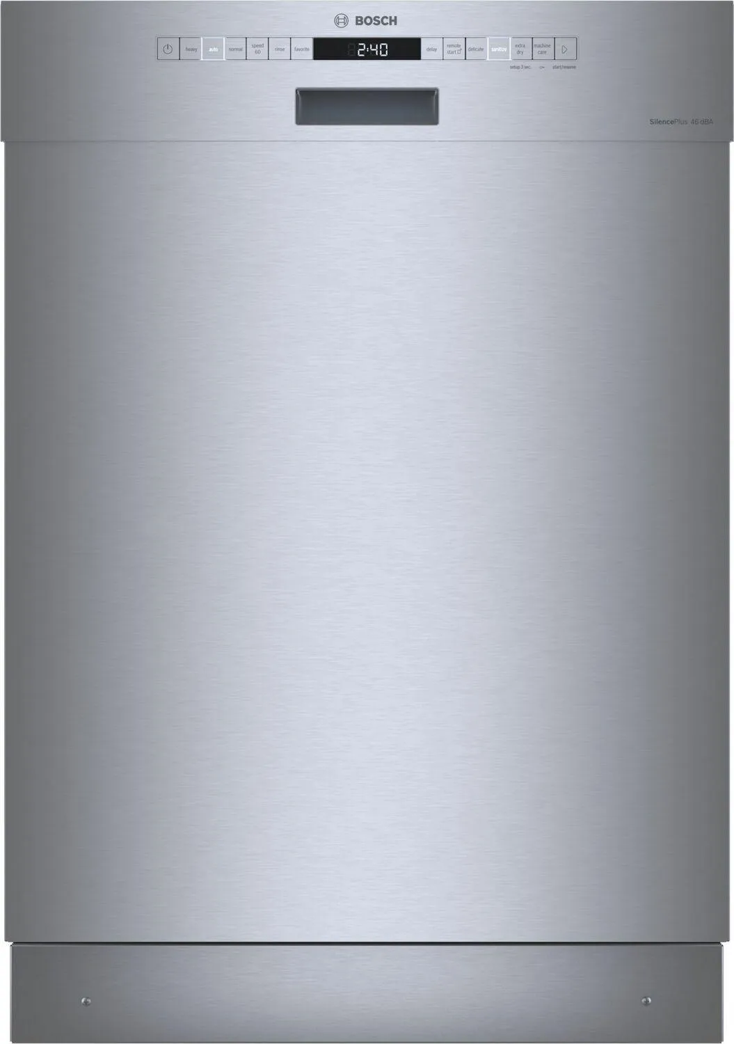 Bosch SHE53B75UC 300 Series Dishwasher 24 Stainless Steel