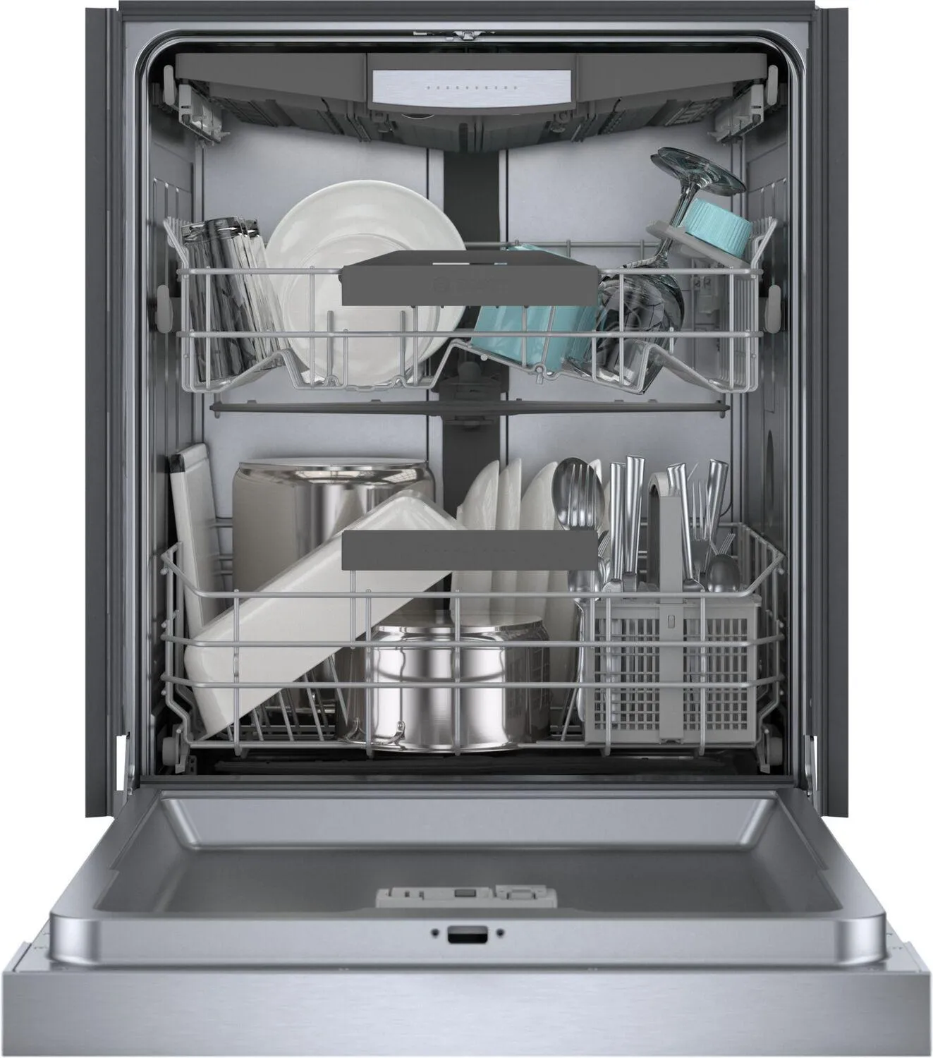Bosch SHE53B75UC 300 Series Dishwasher 24 Stainless Steel