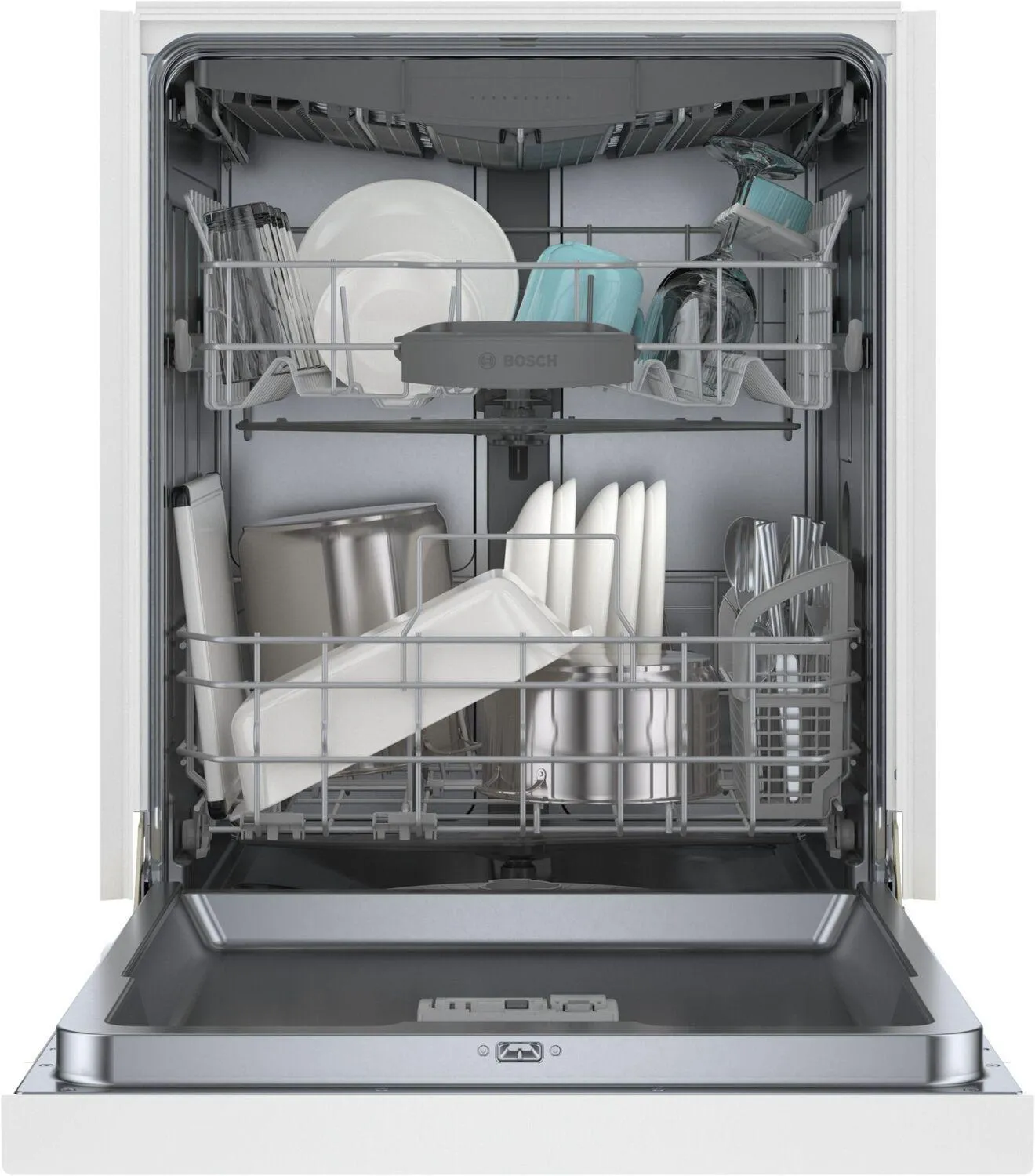 Bosch SHE53C82N 300 Series Dishwasher 24 White