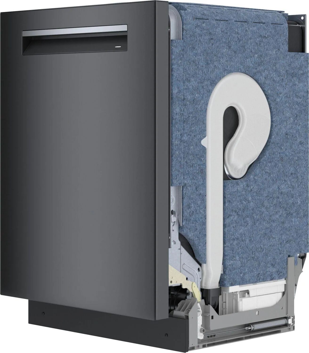 Bosch SHP78CM4N 800 Series Dishwasher 24 Black Stainless Steel
