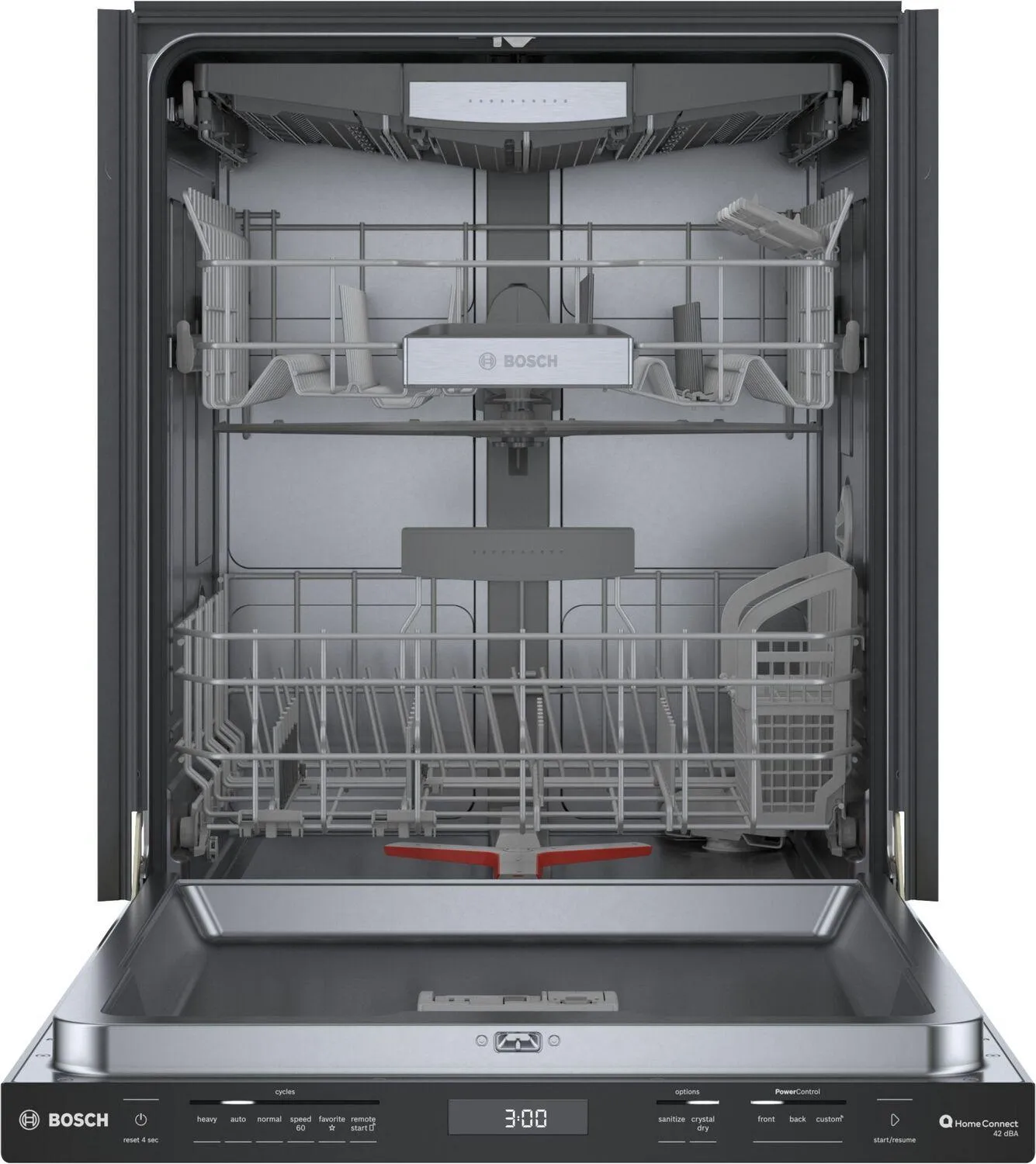 Bosch SHP78CM6N 800 Series Dishwasher 24 Black