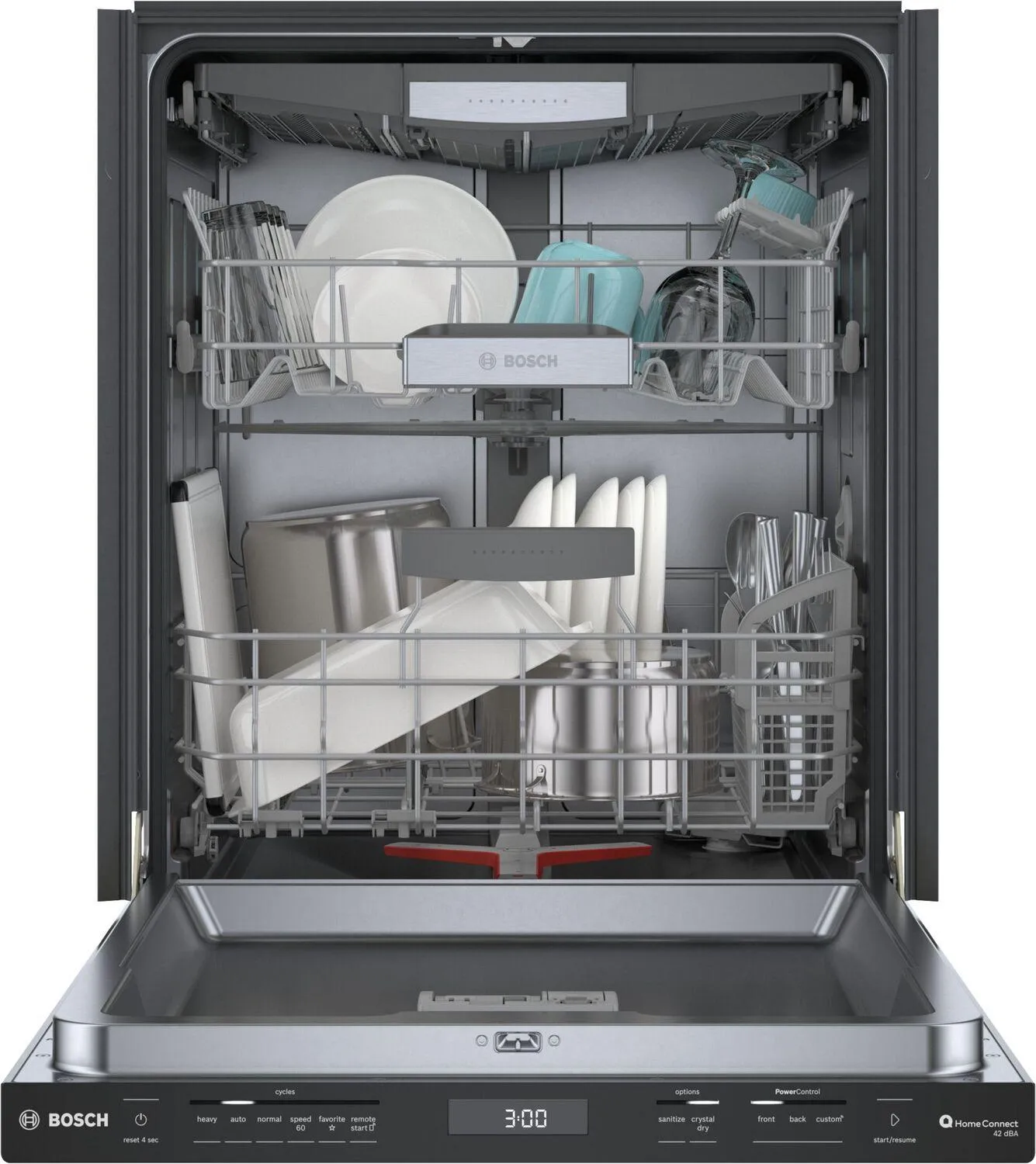 Bosch SHP78CM6N 800 Series Dishwasher 24 Black