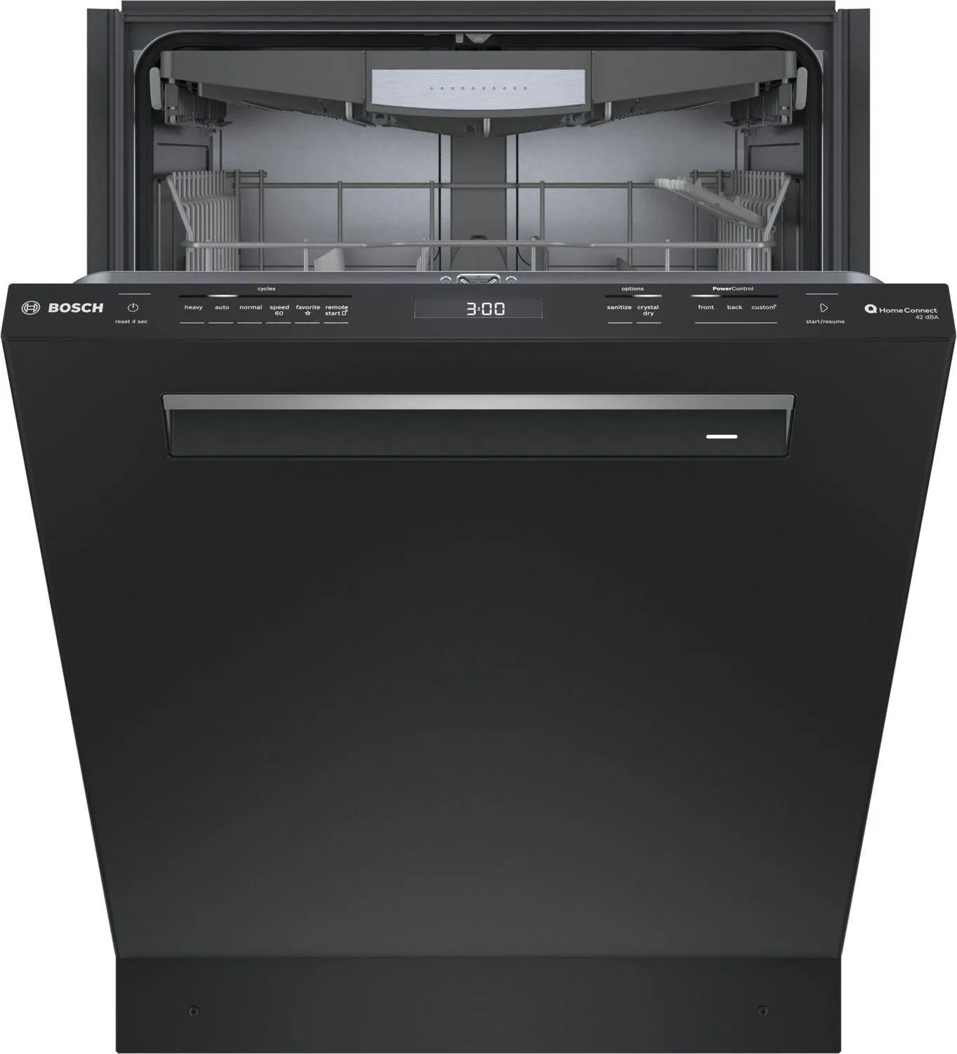 Bosch SHP78CM6N 800 Series Dishwasher 24 Black