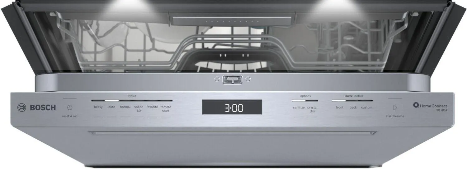 Bosch SHP9PCM5N Benchmark Dishwasher 24 Stainless Steel