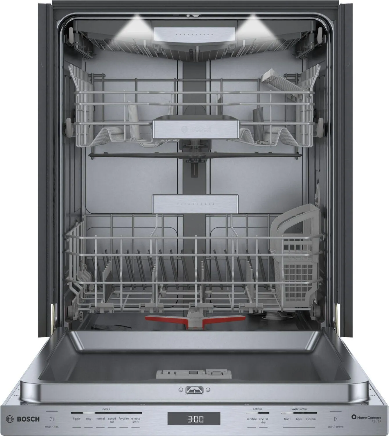 Bosch SHP9PCM5N Benchmark Dishwasher 24 Stainless Steel
