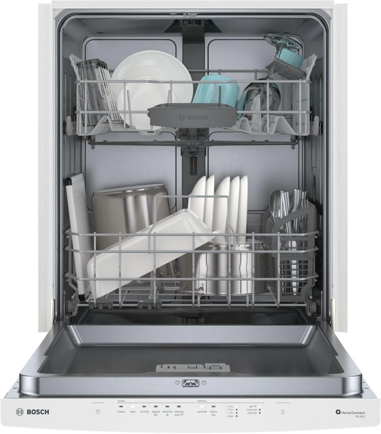Bosch SHS53CD2N 300 Series Dishwasher 24 White