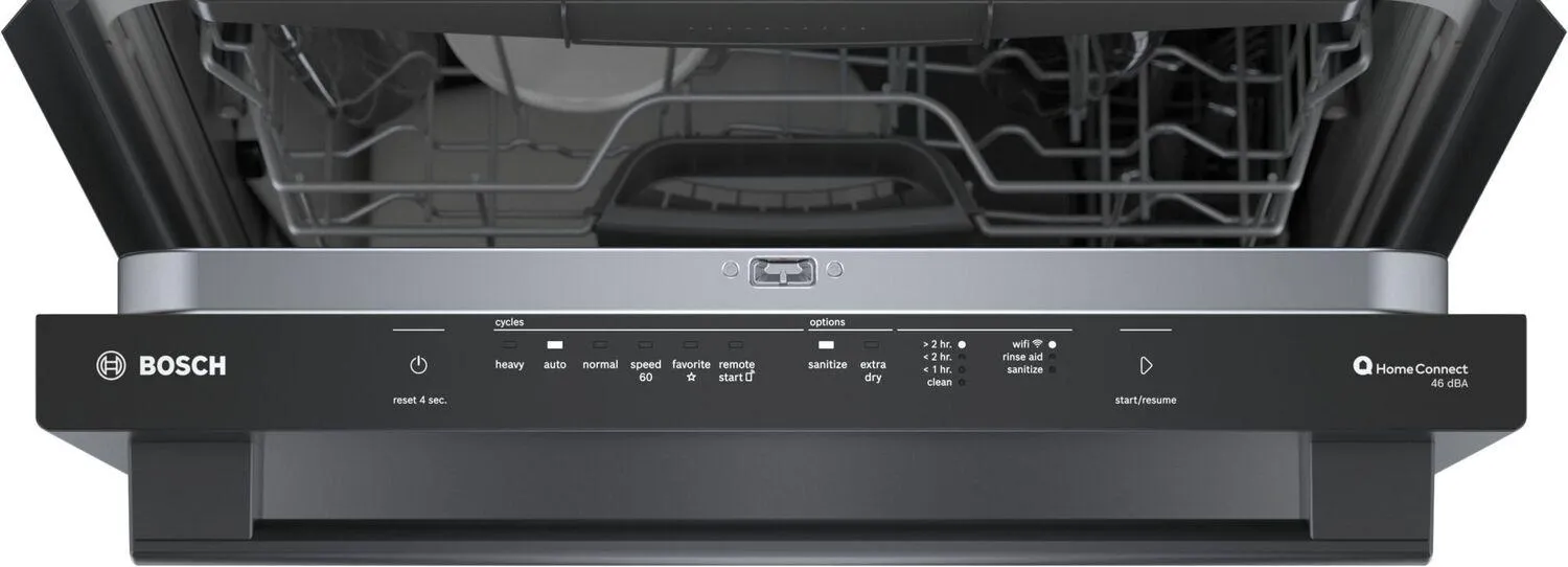 Bosch SHX5AEM4N 100 Premium Dishwasher 24 Black Stainless Steel