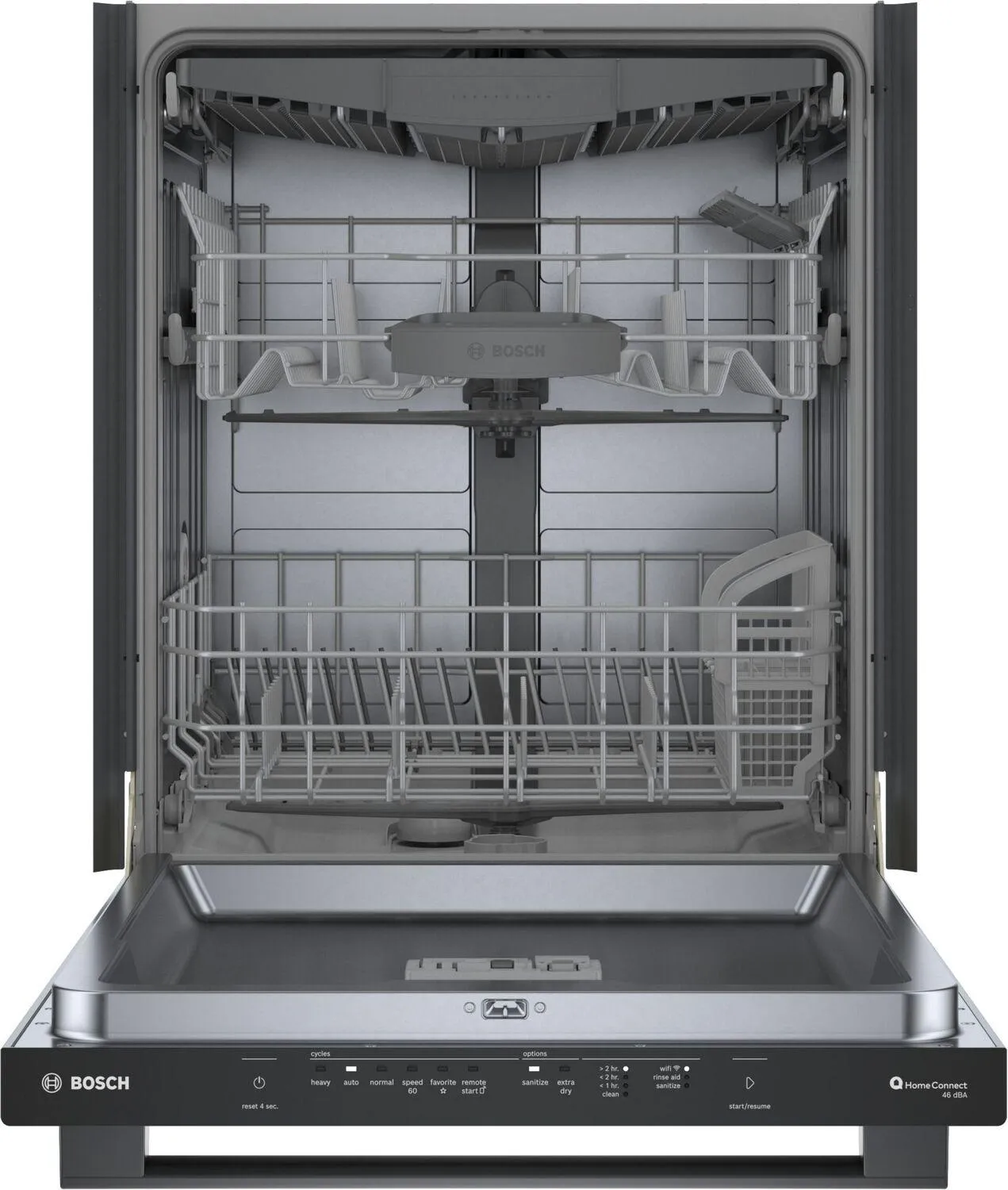 Bosch SHX5AEM4N 100 Premium Dishwasher 24 Black Stainless Steel