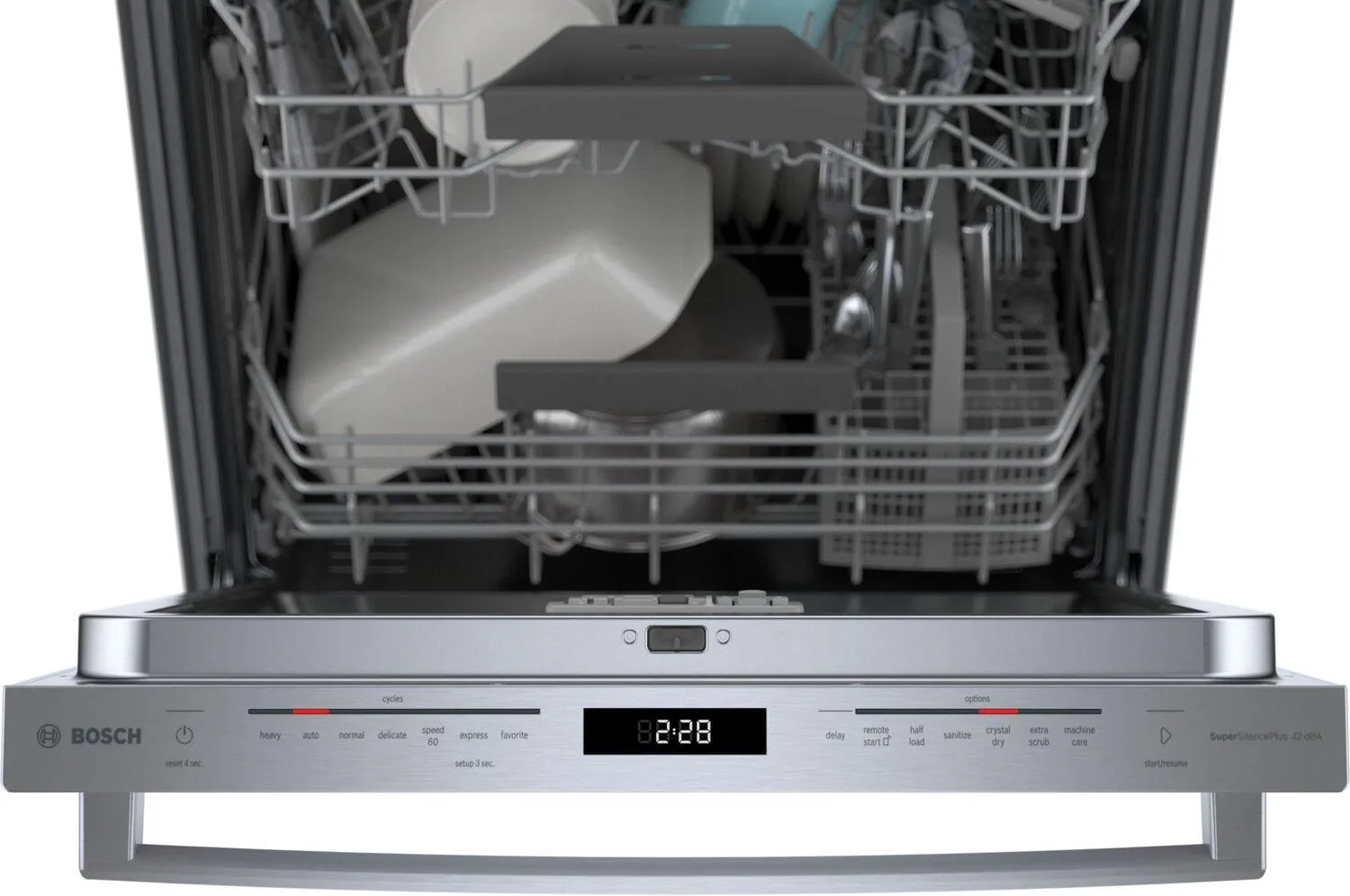 Bosch SHX78B75UC 800 Series Dishwasher 24 Stainless Steel